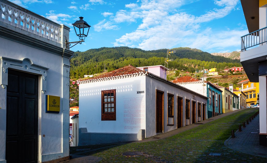 Calle del Adiós dans le centre historique de Tijarafe