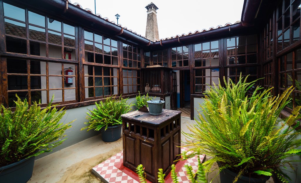 Casa del Maestro dans le centre historique de Tijarafe