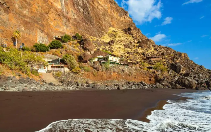 La Veta Beach in La Palma near Casa Rosabel