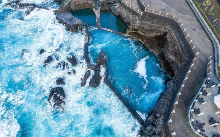 La Fajana Natural Pools in La Palma near Casa Rosabel
